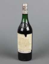 A bottle of 1973 Chateau Haut-Brion Premier Grand Cru Classe red wine, shipped and supplied by