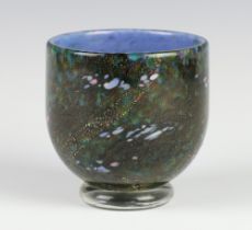 A Jonathan Harris Studio Glass vase, Ironbridge 2004, 10cm, boxed