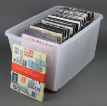 A collection of GB mint stamp collectors packs 1980-2006 together with Royal Mail stamp books 1980-