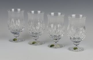 Four Waterford Crystal Lissmore pattern juice glasses, boxed