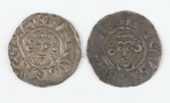 Two silver hammered coins of Henry III, pennies fro the post-provincial phase 1250-72