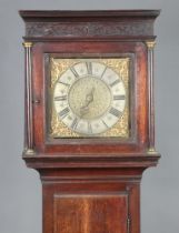 William Stephens of Godalming, a single handed 30 hour long case clock with bird cage movement