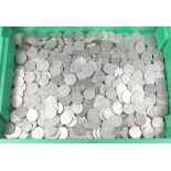 A large quantity of Queen Elizabeth II ten pence pieces