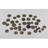 A small quantity of pre-1947 coinage, 273 grams