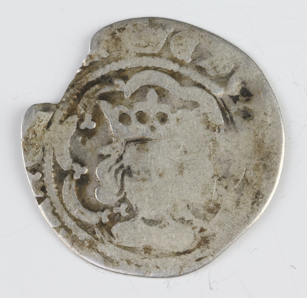 A silver short cross penny of Henry III 1216 to 1247 London Mint (coin bent and reflattened), - Image 9 of 10