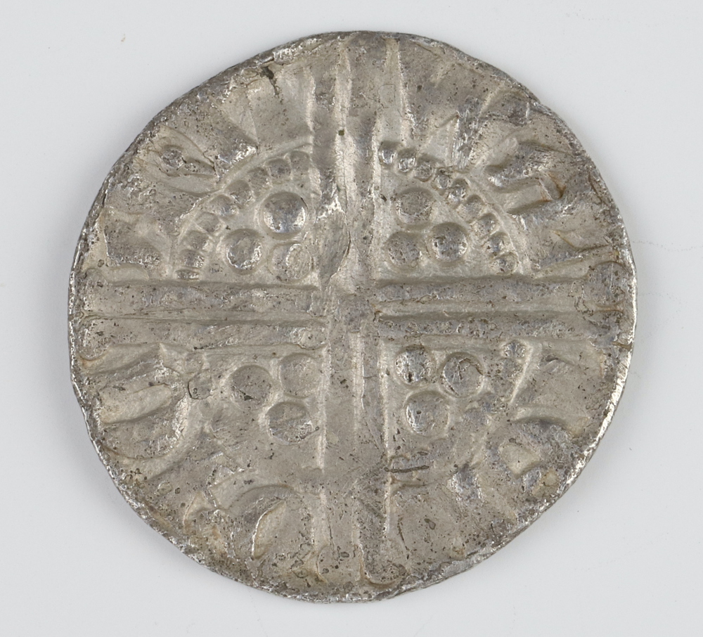 A silver sixpence of Elizabeth I third/fourth issue 1561 to 1577, 1 other folded and re-flattened, a - Image 8 of 8