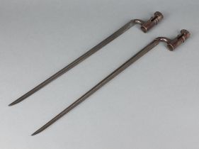 G Slater and Co, a 18th/19th Century socket bayonet together with 1 other