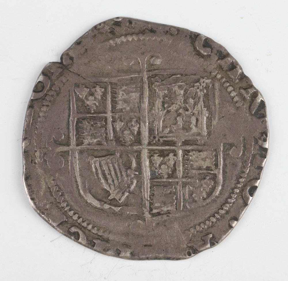 A silver half crown of George II 1745, LIMA below but, year of reign DECIMO NONO, silver milled - Image 6 of 6