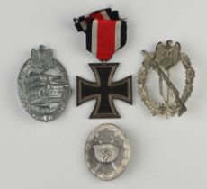 A Second World War Iron Cross dated 1939