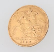 A half sovereign 1906