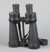 Barr and Stroud, a pair of 7 x Military issue binoculars with crows foot mark, marked Barr and