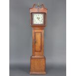 Summerhayes of Taunton, an 18th Century 30 hour longcase clock with 28cm square painted dial with