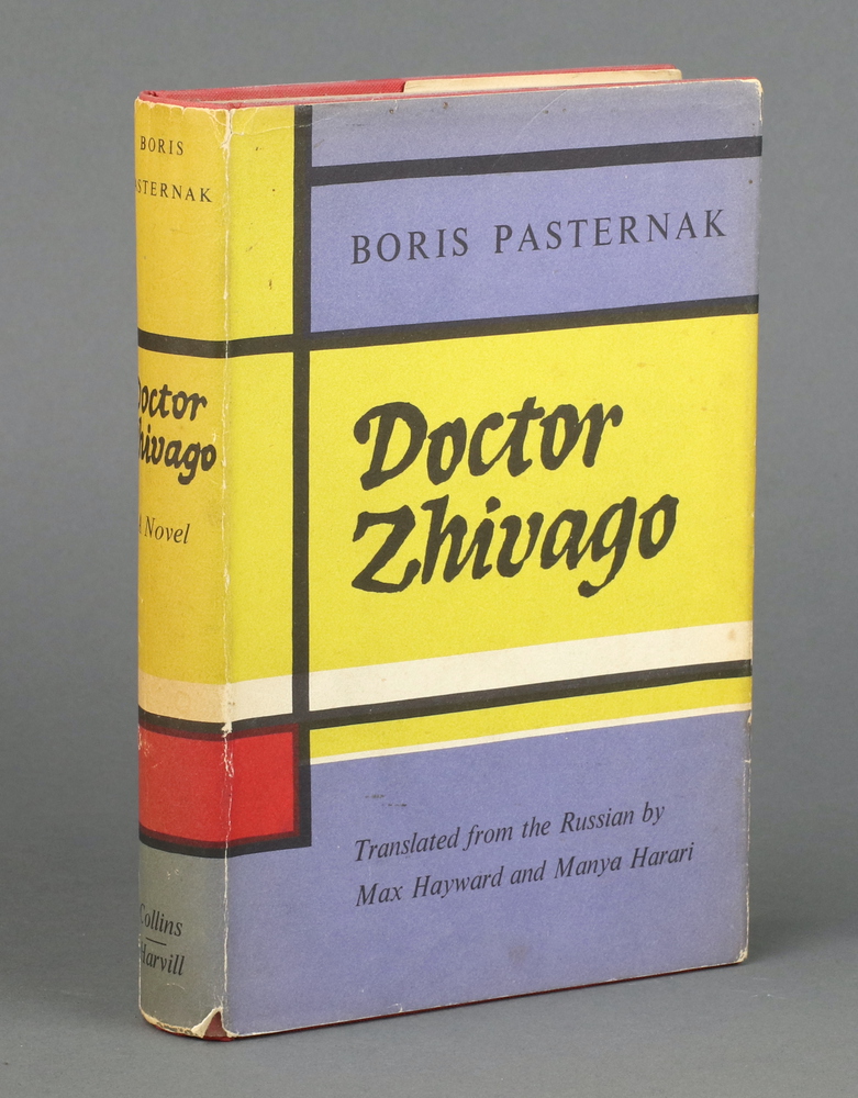 Pasternak Borris, Dr Zhivago, London Collins and Harvill 1958, first edition 4 8vo. complete with