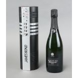 A bottle of James Bond 50th Anniversary Bollinger Champagne, limited edition of 30,000, produced