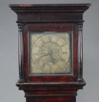 Thomas Ranger of Chipstead, a 30 hour longcase clock with bird cage movement, the 26cm brass dial