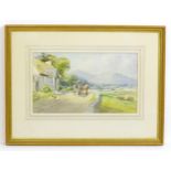 Joseph William Carey (1859-1937), Irish School, Watercolour, The Hen Mountain, Hilltown, County