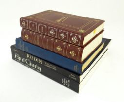 Books: Five assorted books comprising Age of Chivalry edited by Jonathan Alexander & Paul Binski,