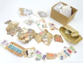 Stamps / Postal History : A quantity of 20thC postage stamps, to include British, Commonwealth and