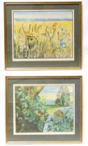 Two colour prints after Eileen Soper comprising The Brownie and The Ivy, and The Family in the