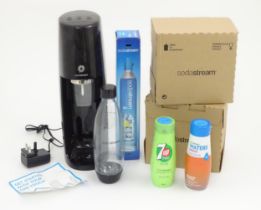 A Sodastream with a spare CO2 cylinder Please Note - we do not make reference to the condition of