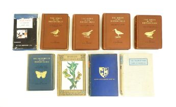 Books: Nine assorted natural history books to include The Birds of the British Isles and their Eggs,