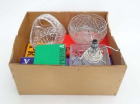 Quantity of boxed Prisma glass including bowls, lamps, etc Please Note - we do not make reference to