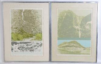 Bob Chaplin (b. 1927), Limited edition print no. 10/50 and artist's proof, Norwegian landscape