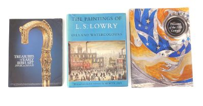 Books: Three assorted books titles comprising Treasures of Early Irish Art, Treasures of the 20th