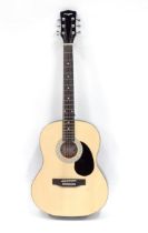 Musical Instrument : a Martin Smith W-101-N-PK acoustic guitar, concert scale, approx 29 1/2" long