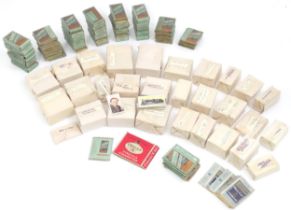 A large quantity of cigarette cards to include examples from Wills Cigarettes / John Player & Sons