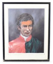 After W. R. Dobroczynski, 20th century, Limited edition print, The Living Legend, A portrait of