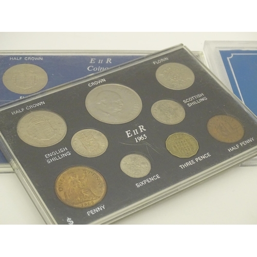 Coins: A quantity of assorted coin sets to include The Twenty Pence Pieces - United Kingdom, Isle of - Image 7 of 10
