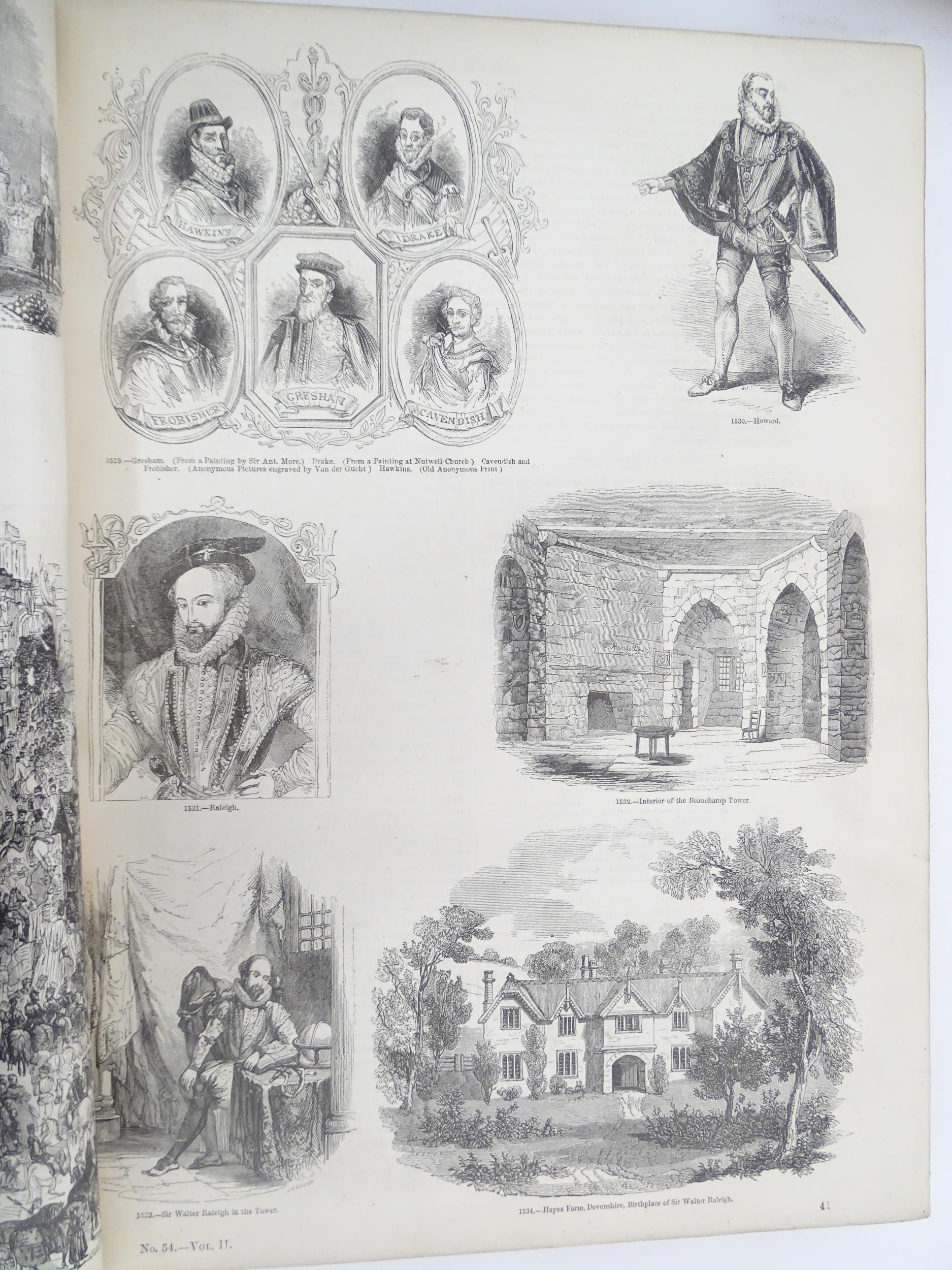 Books: Old England: A Pictorial Museum of Regal, Ecclesiastical, Municipal, Baronial and Popular - Image 8 of 9