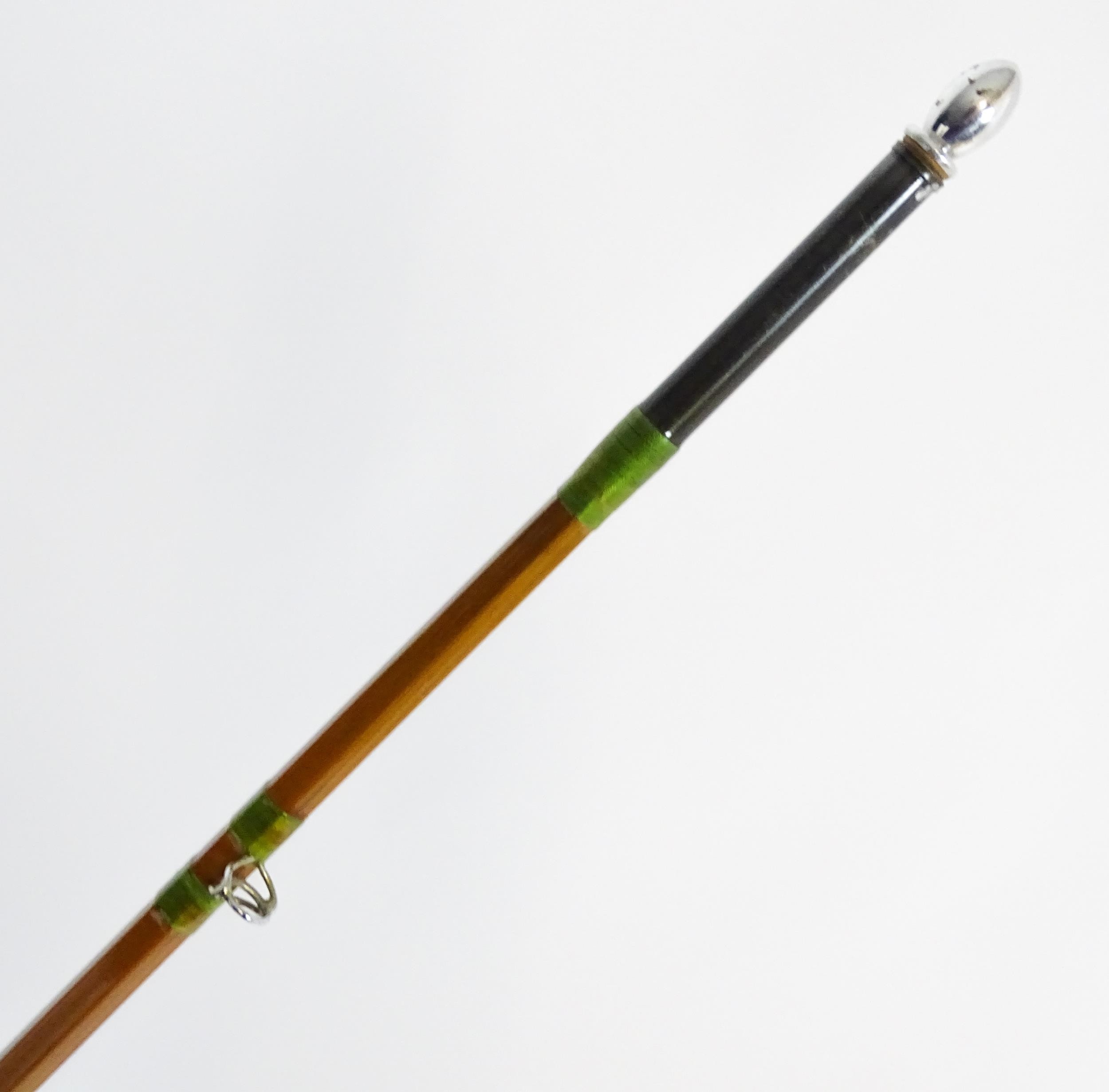 Fishing : a Hardy Bros of Alnwick 'Neocane Dipper' two-piece split cane fly rod, serial number - Image 7 of 10