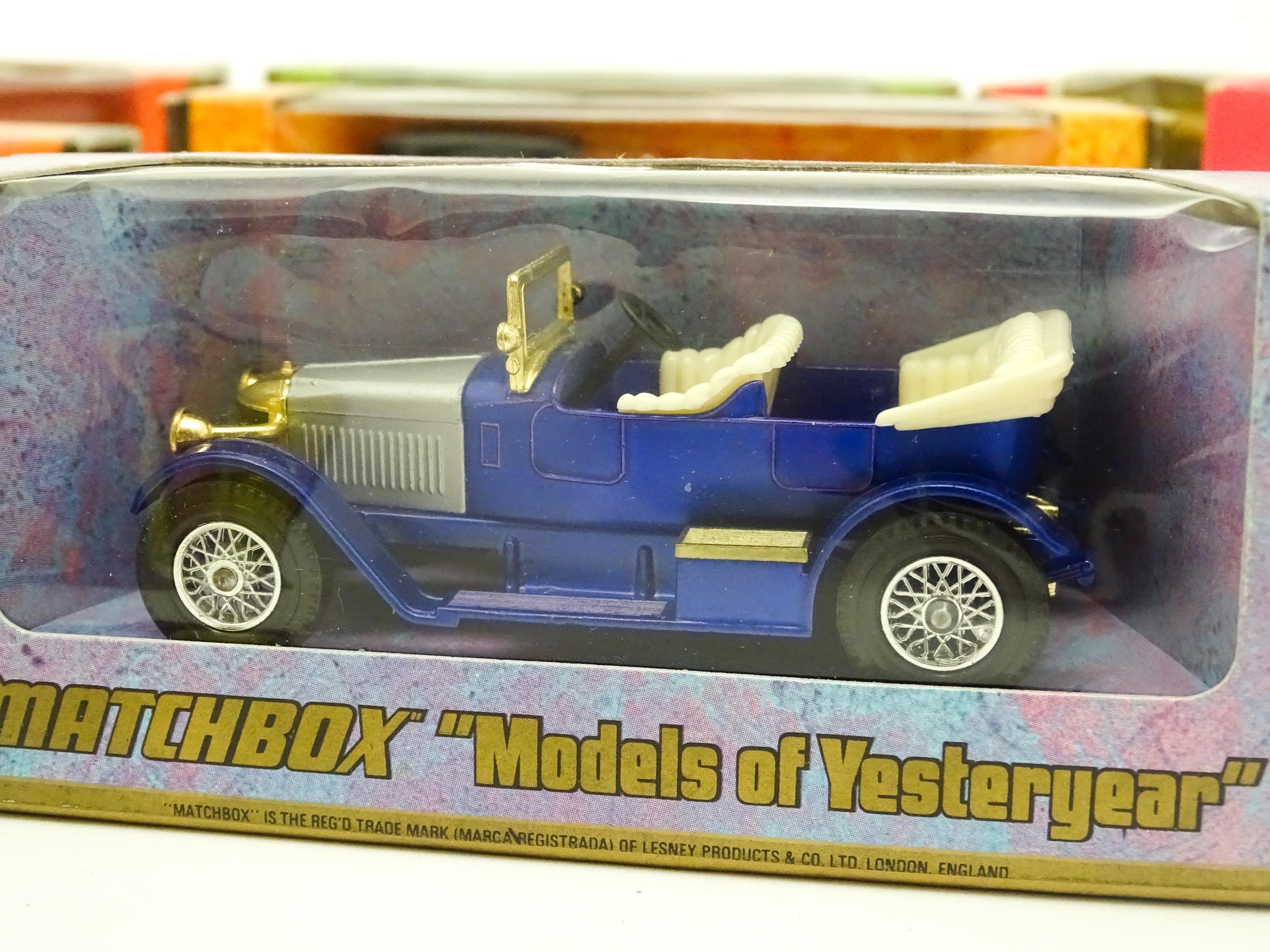 Toys: A quantity of die cast scale model Matchbox Models of Yesteryear by Lesney to include Y1 - Image 10 of 10