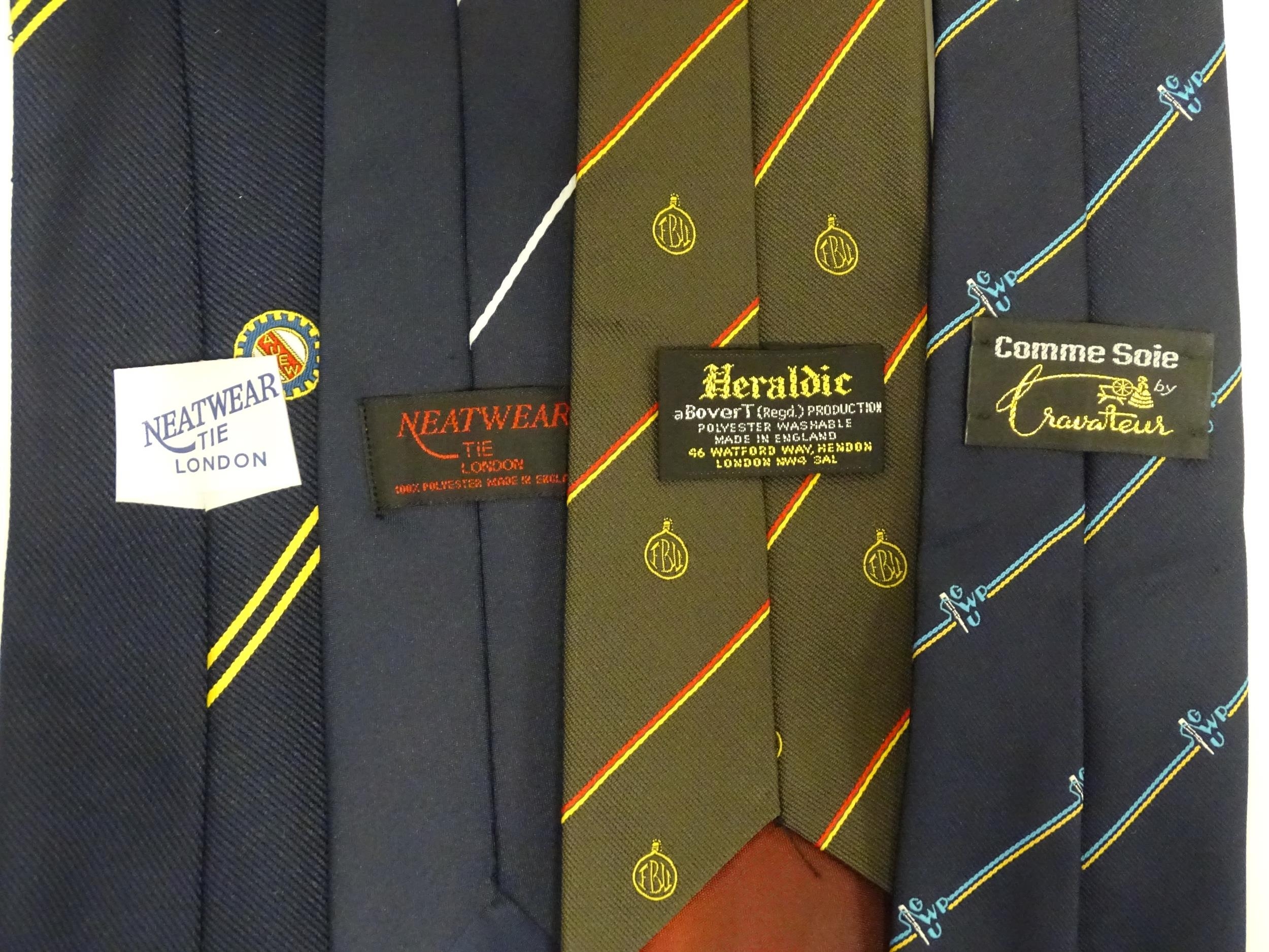 Trade Union Interest: a quantity of assorted ties, to include Technical Administrative and - Image 16 of 17