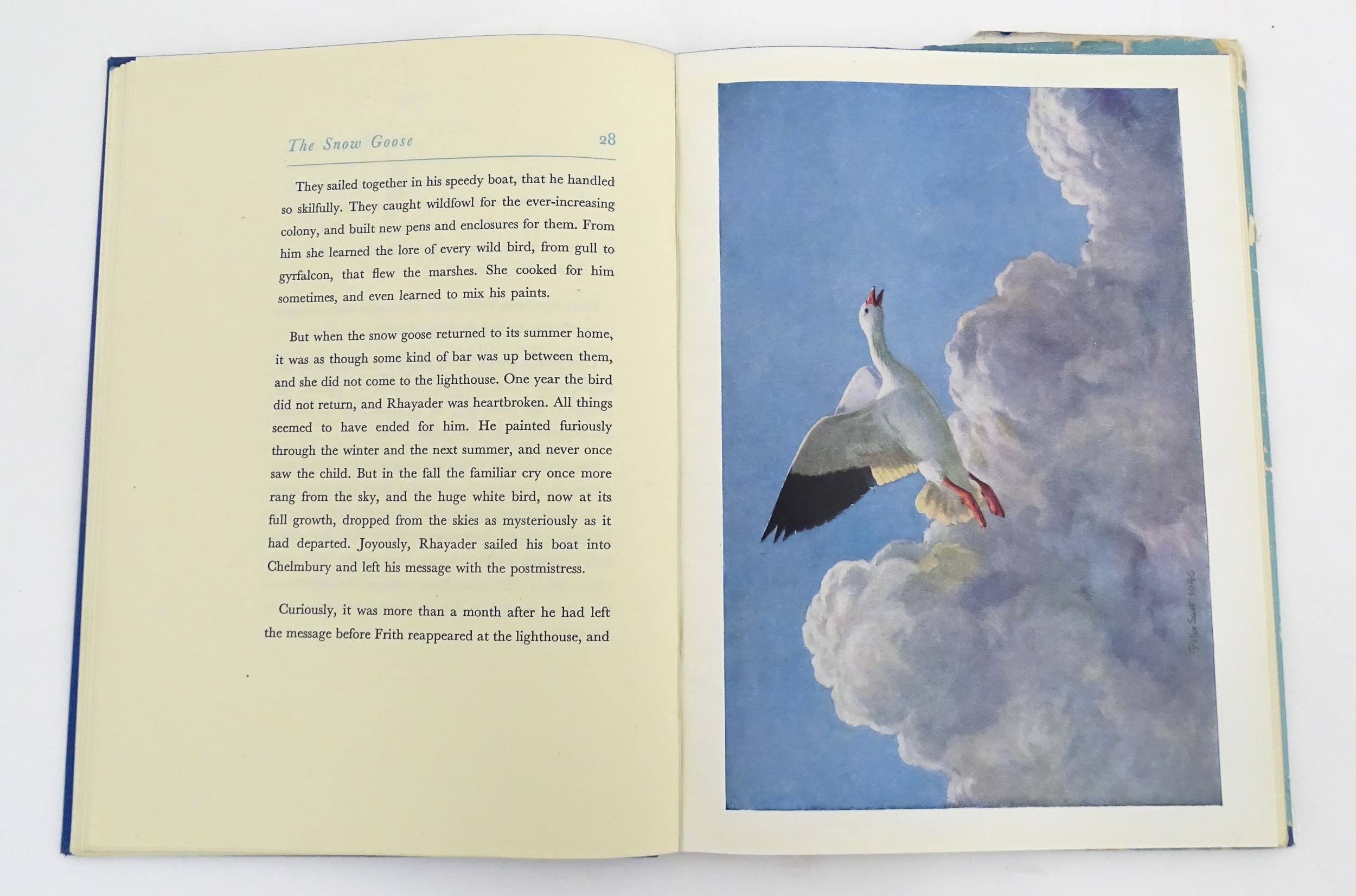 Book: The Snow Goose by Paul Galllico with illustrations by Peter Scott, and signed by Peter - Image 5 of 7