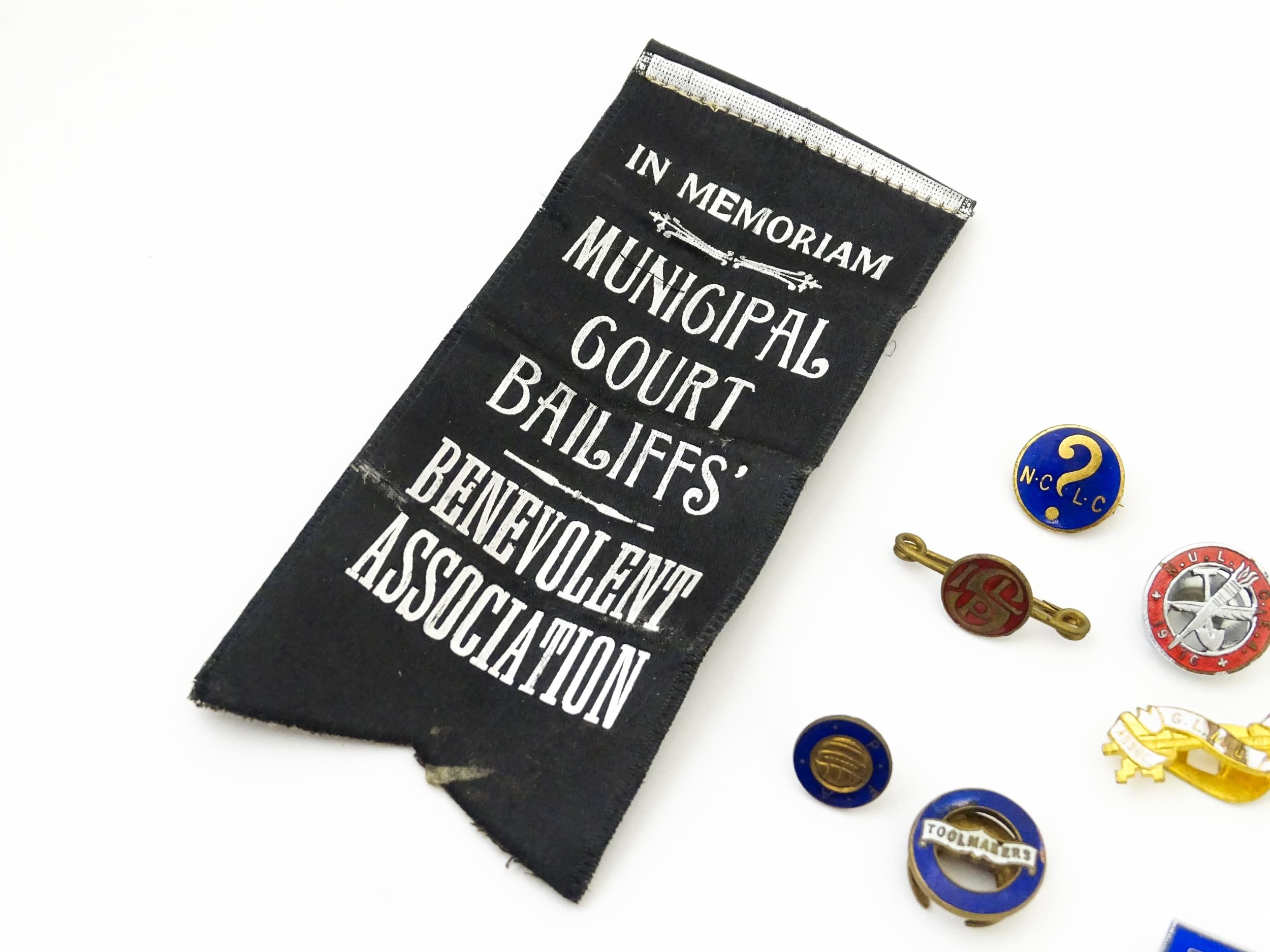 Trade Union Interest: a quantity of assorted badges, pins, etc. to include National Society of Tile, - Image 4 of 10