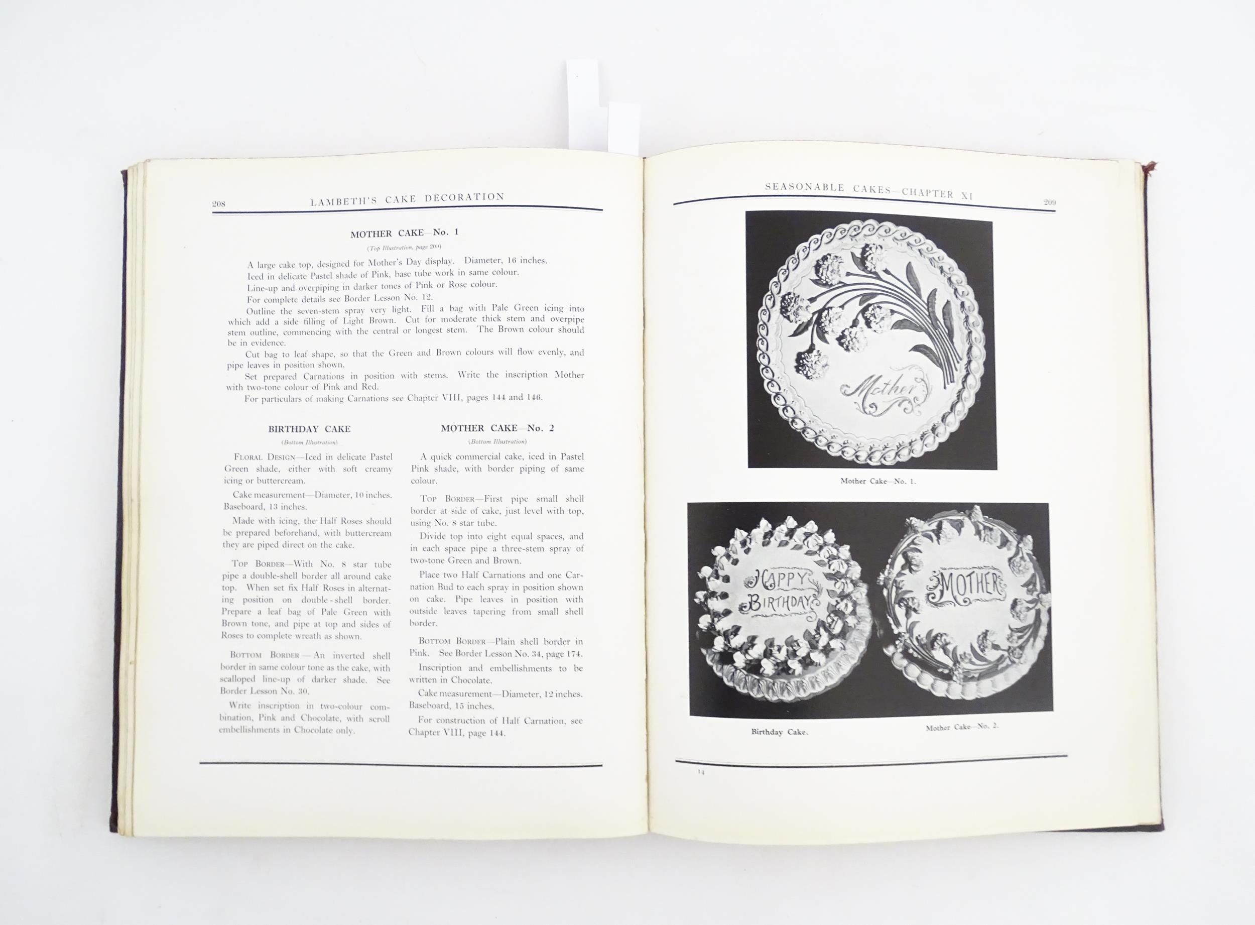 Book: Lambeth Method of Cake Decoration and Practical Pastries, by Joseph A. Lambeth. Published by - Image 2 of 7