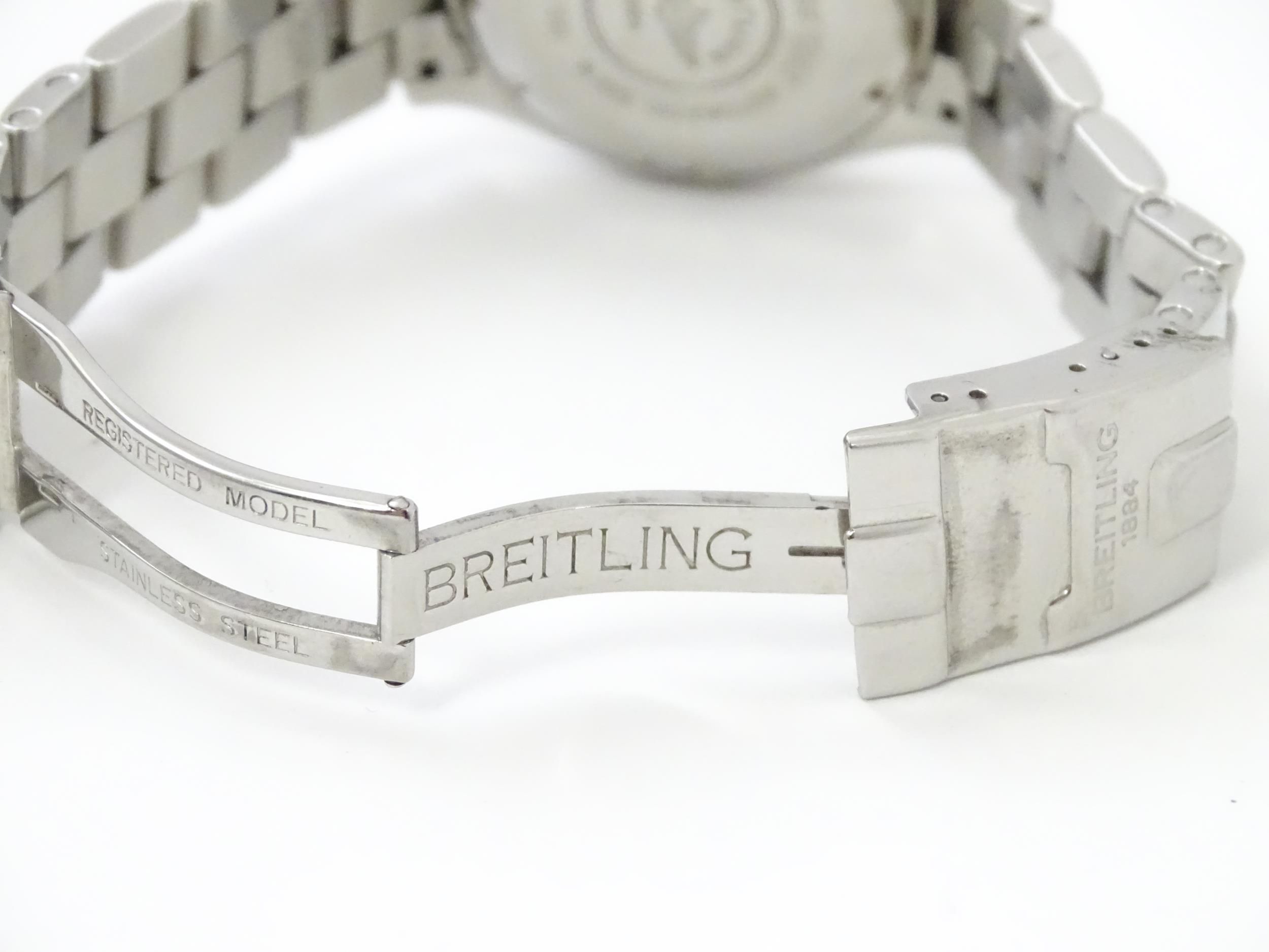A Breitling Colt Ocean automatic wristwatch, ref. A17050, the signed dial having silver tone - Image 5 of 11