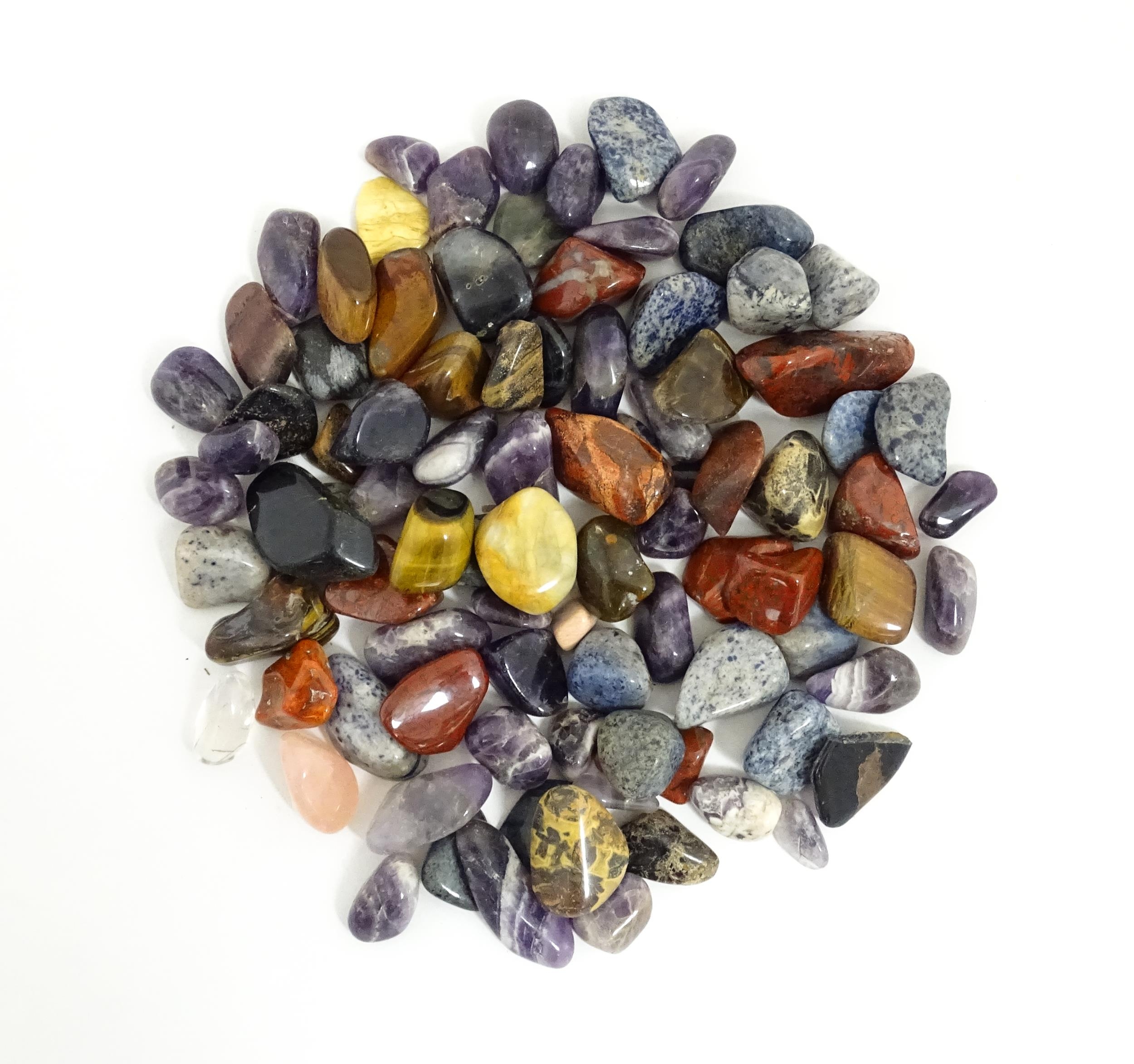 Natural History / Geology Interest: A quantity of assorted polished hardstone specimens examples - Image 8 of 8