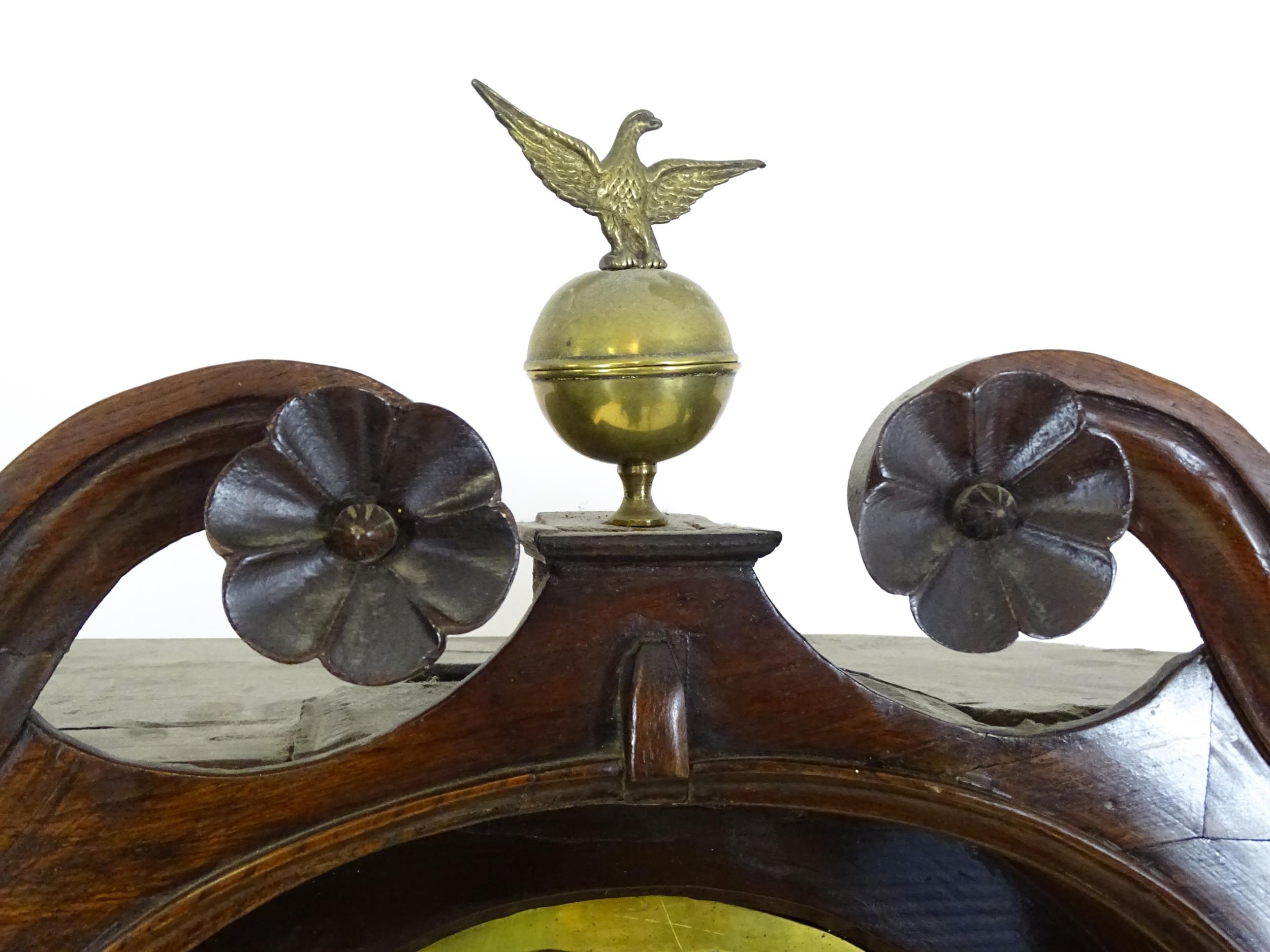 Alexander Mitchel (Mitchell) Gorbals, Glasgow : A Scottish Geo III oak 8-day longcase clock the - Image 11 of 16