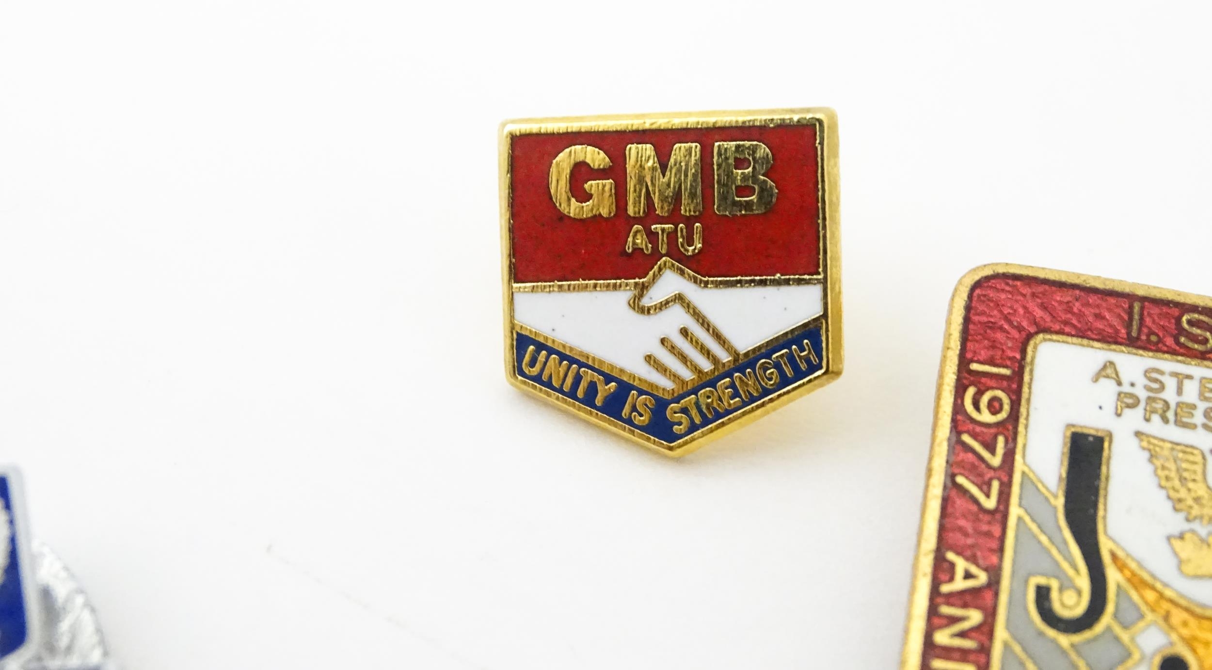 Trade Union Interest: a quantity of assorted badges, pins, etc. to include National Union of - Image 6 of 9