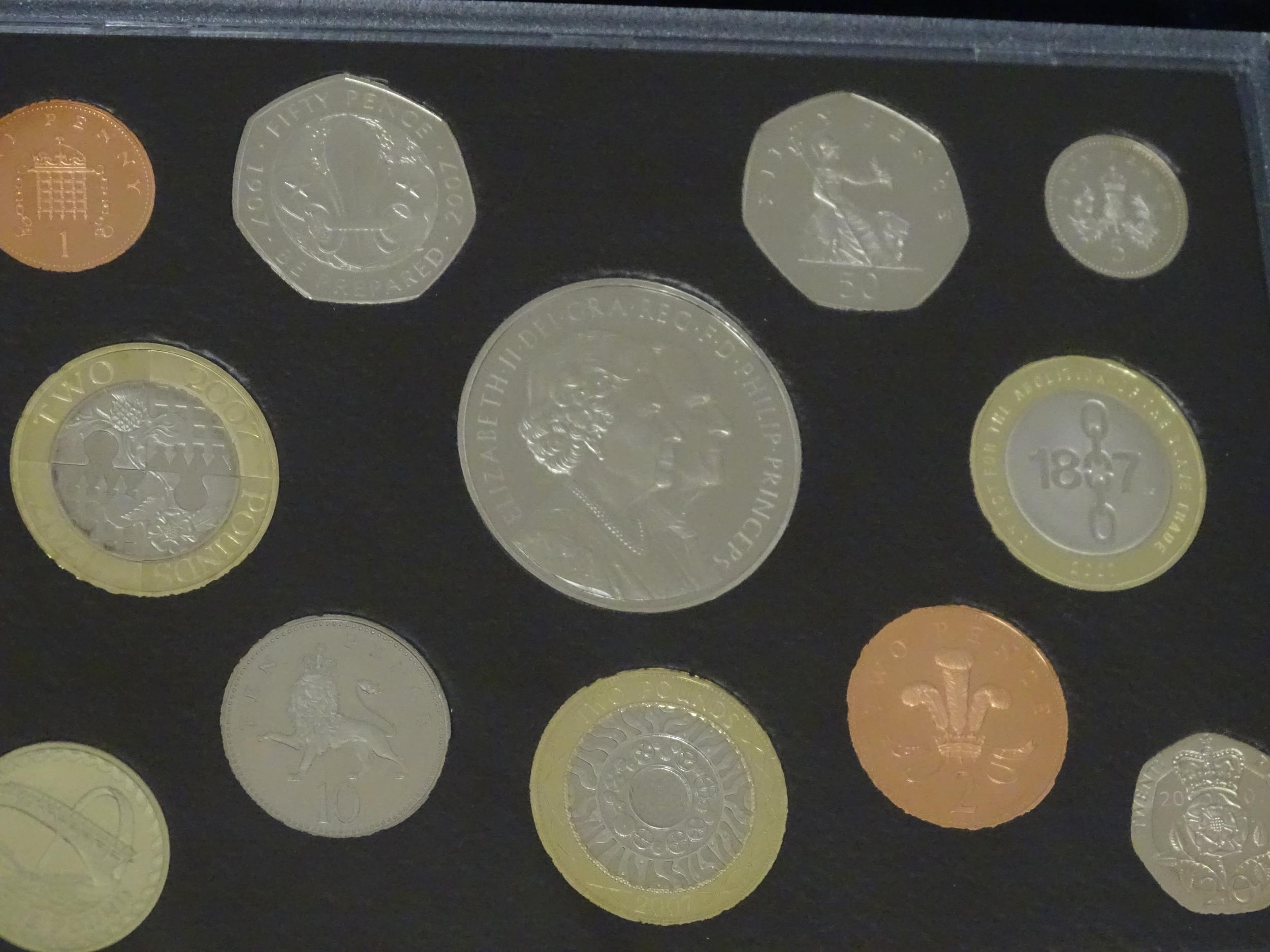 Coins: A quantity of Queen Elizabeth II United Kingdom Royal Mint proof coin collections for the - Image 12 of 14