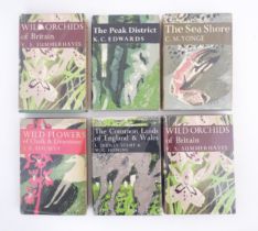 Books: Six books from the The New Naturalist series to include The Sea Shore by C. M. Yonge, 1949;