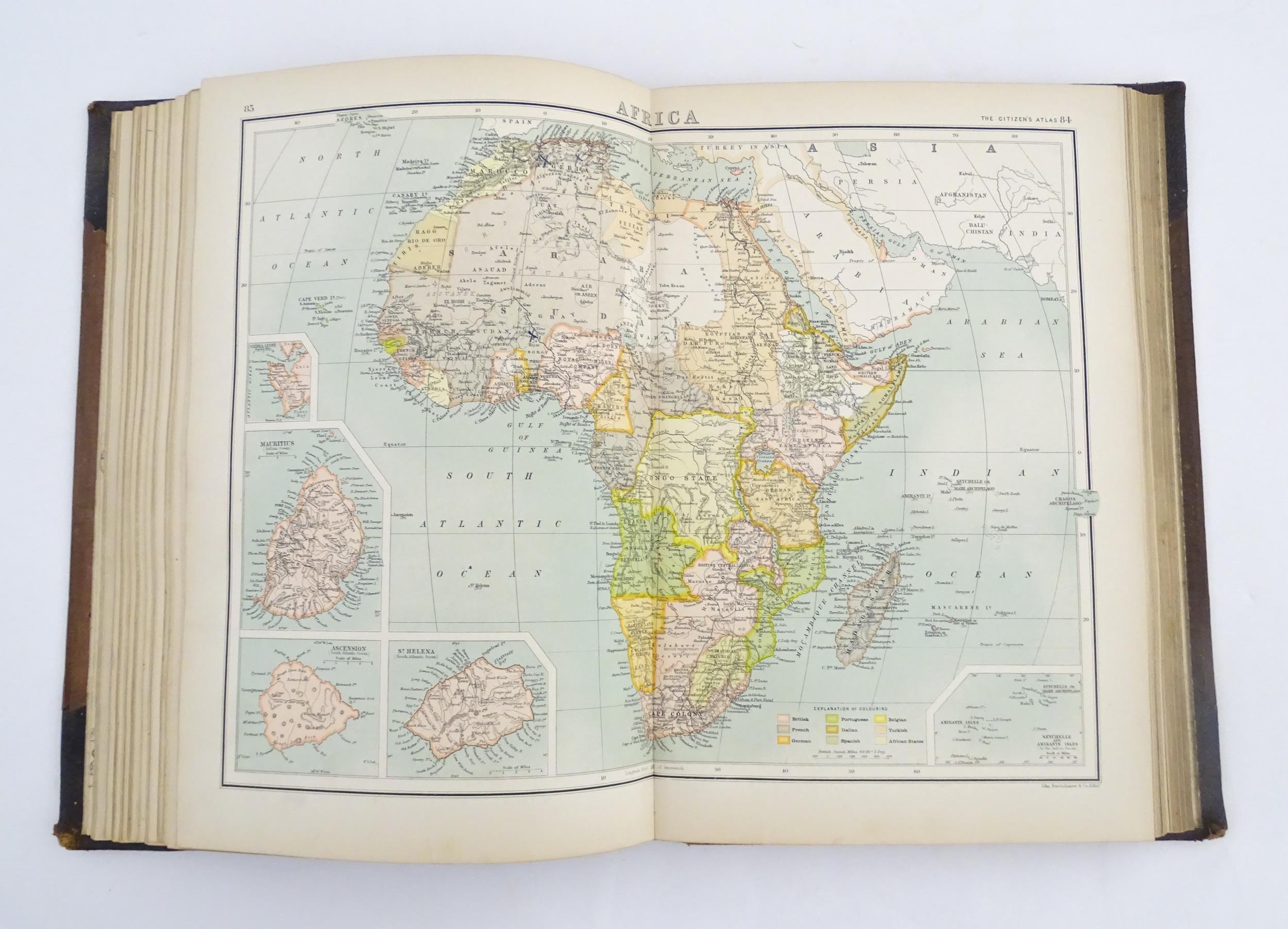 Books: The Time Atlas of the World, Volume 5 - The Americas, edited by John Bartholomew, 1957. - Image 9 of 10