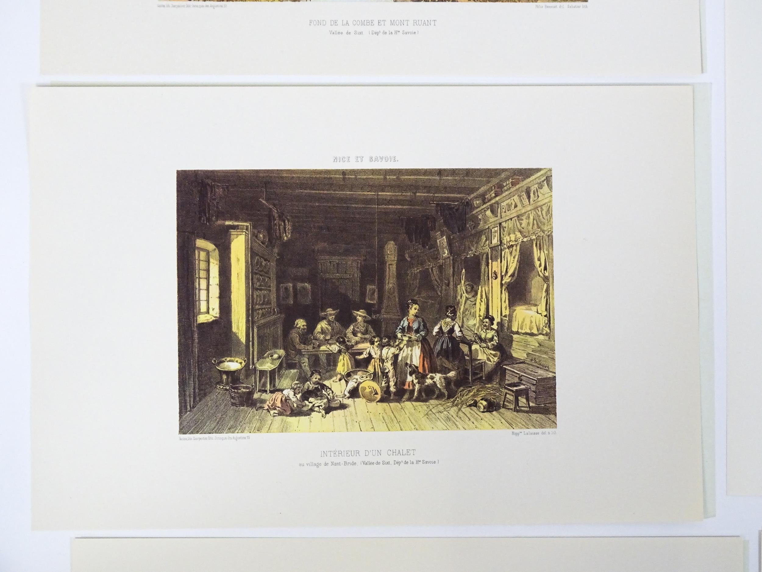 French School, 20th century, Lithographs, A folio of twelve lithographs from the Paul Payot Nice - Image 9 of 27