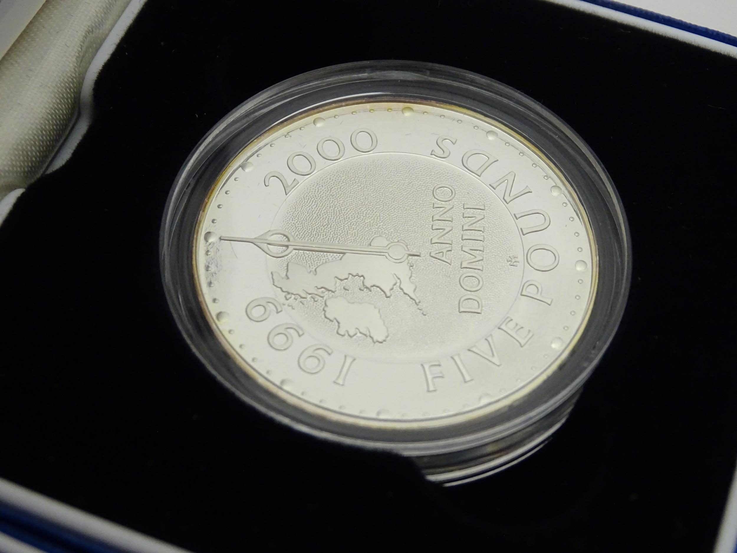 Collectors Coins: A quantity of silver collectors coins to include Silver Proof Piedfort Two Pound / - Image 8 of 8