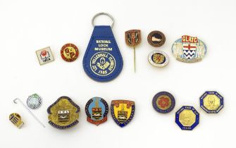 Trade Union Interest: a quantity of assorted badges, pins, etc. to include 77th Cooperative Congress