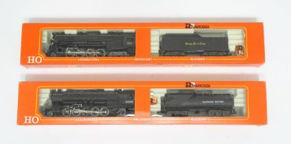 Toys - Model Train / Railway Interest : Two scale model Rivarossi HO gauge locomotives comprising